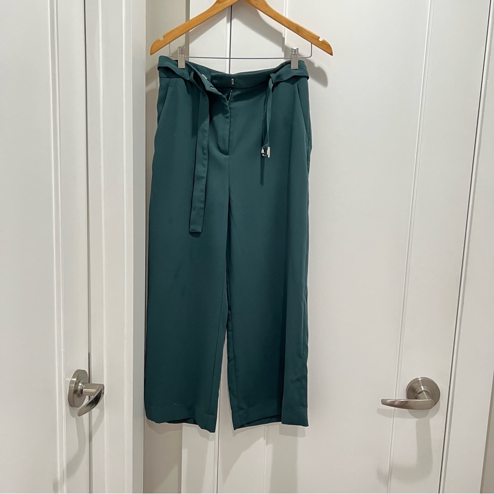 Emerald High Waist Crop Pants